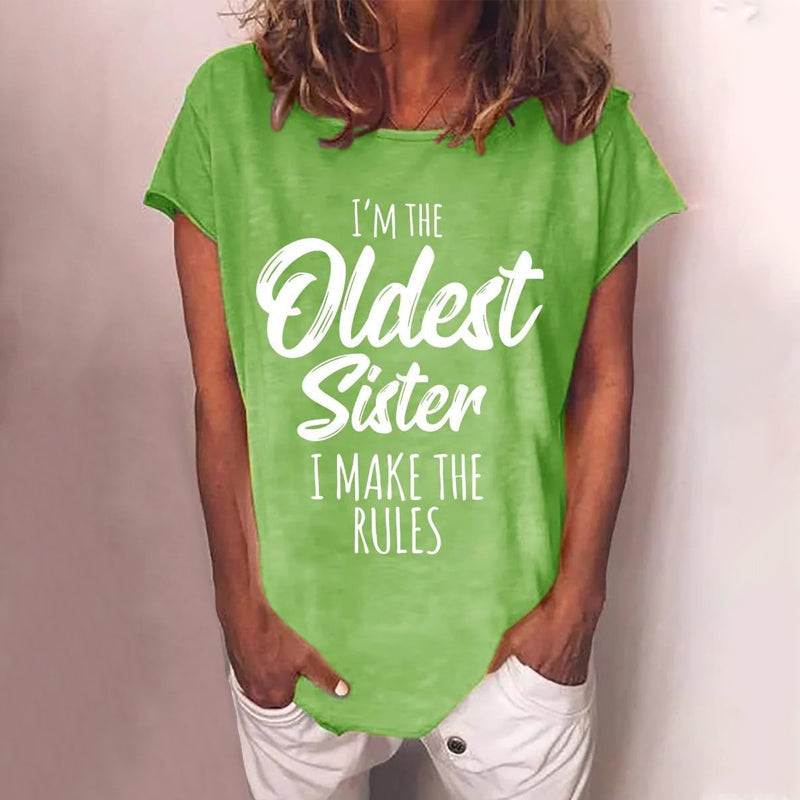 ByOscar™ Sisterhood Making Rules T-Shirt